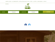 Tablet Screenshot of campingcuenca.com